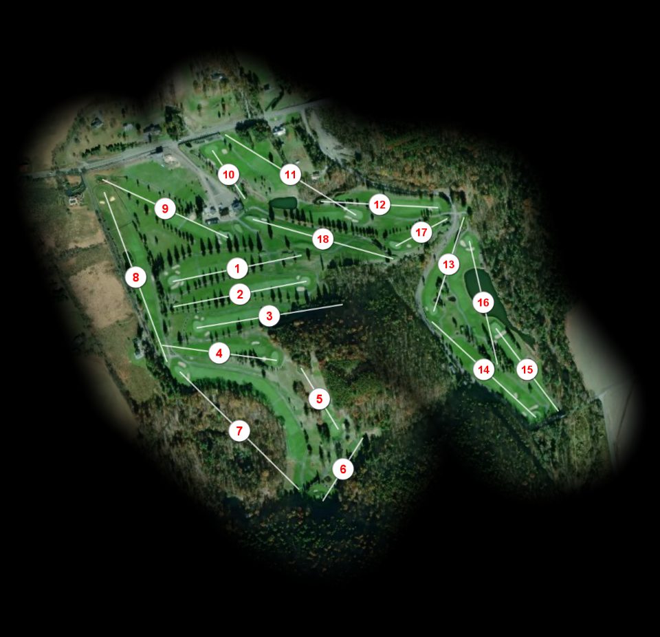 Three Ponds Golf Club course overview