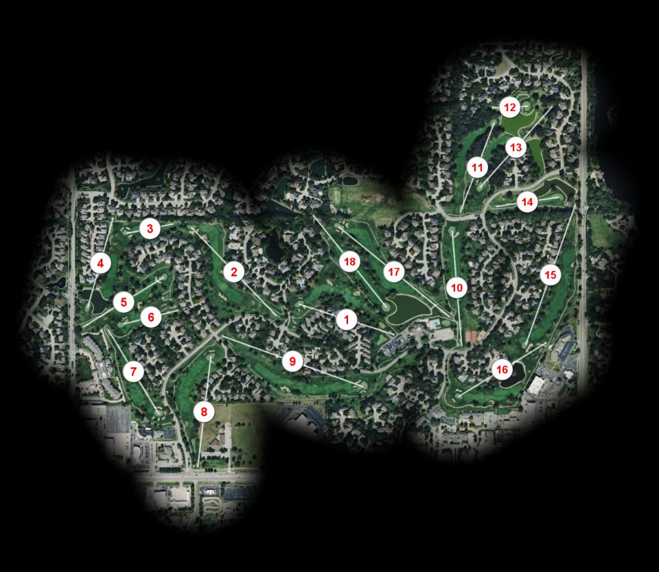 Reflection Ridge Golf Club course overview