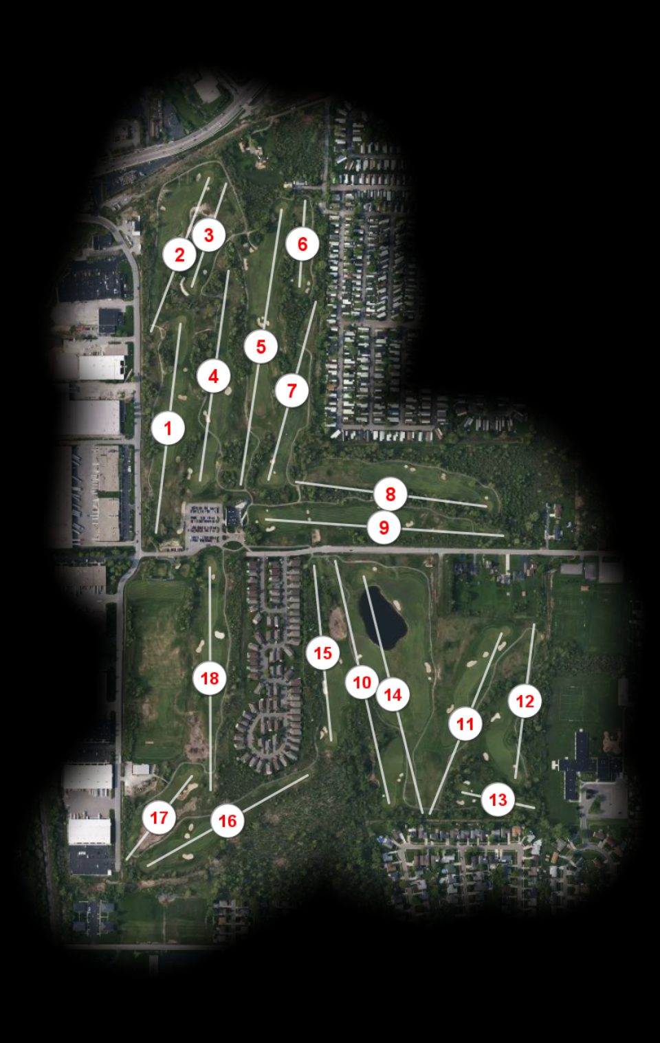 Diamond Hawk Golf Course course overview