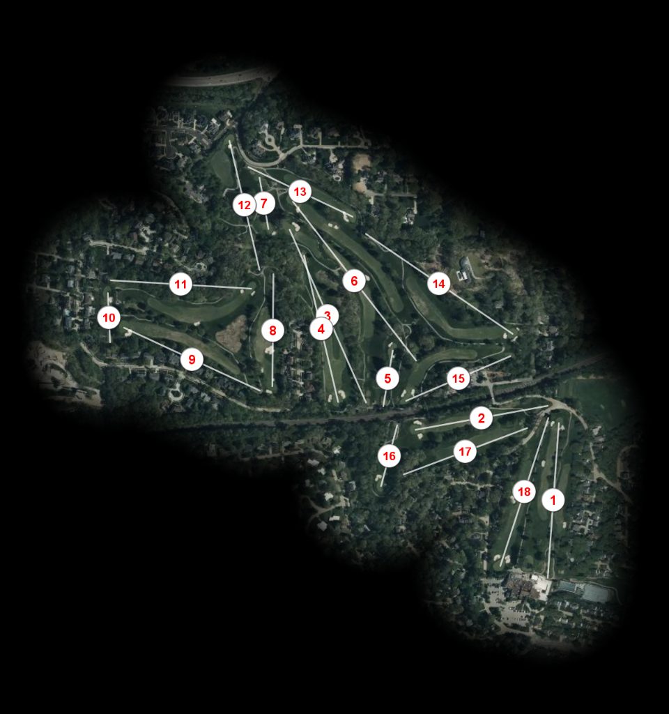 Greenbriar Hills Country Club course overview