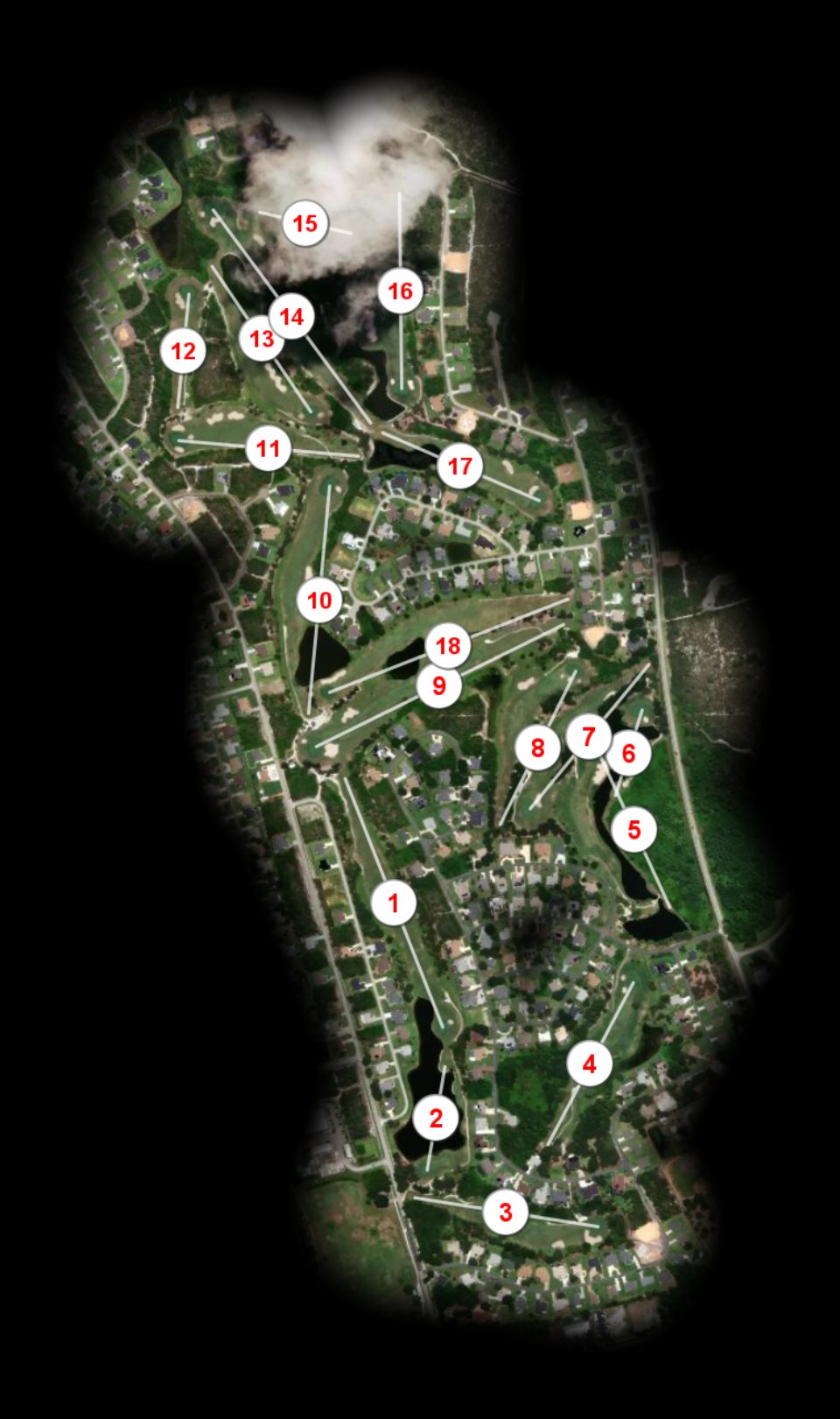 Sun 'N Lake Golf Club Sun 'N Lake Turtle Run course overview