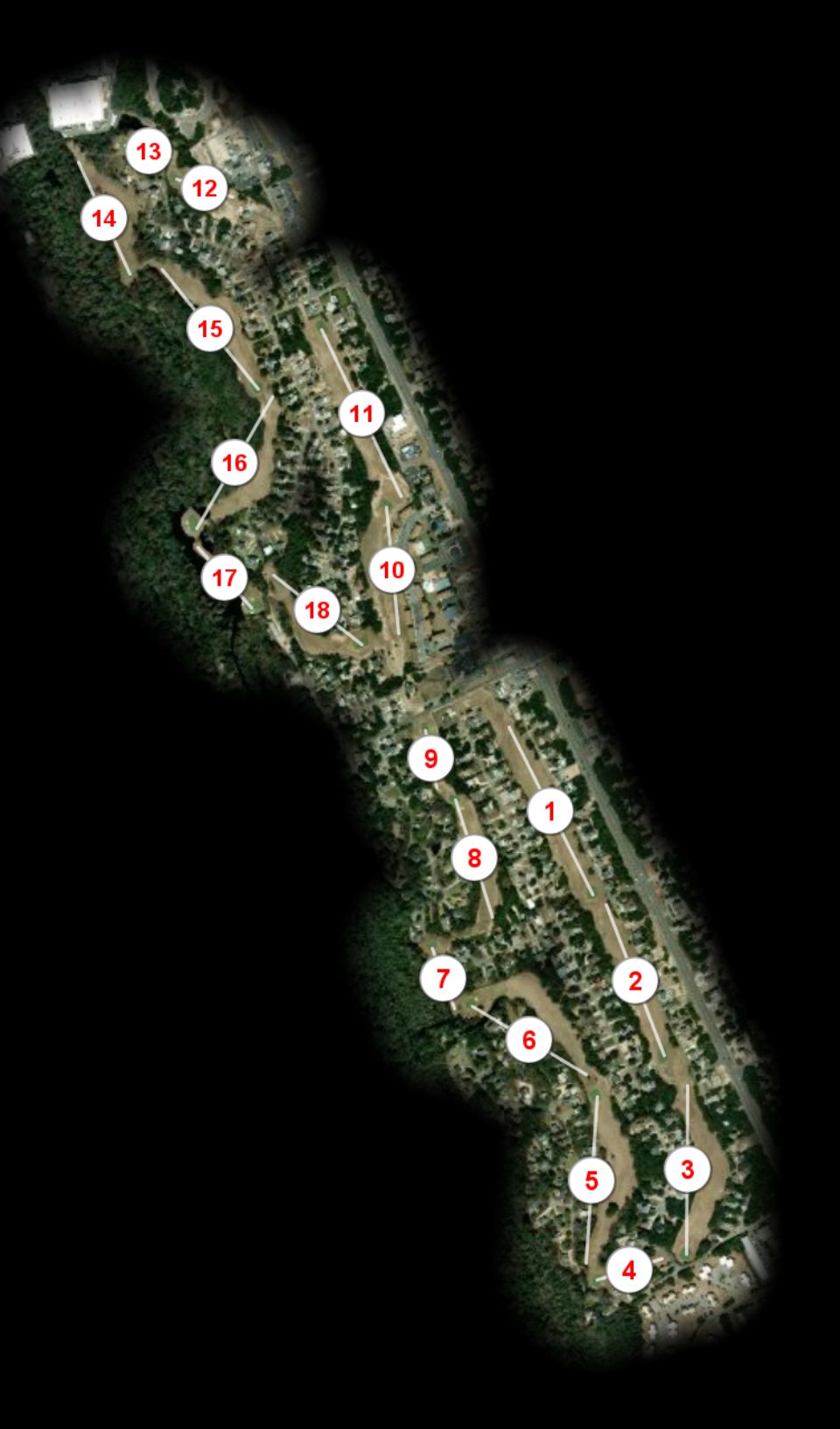 Sea Scape Golf Links course overview