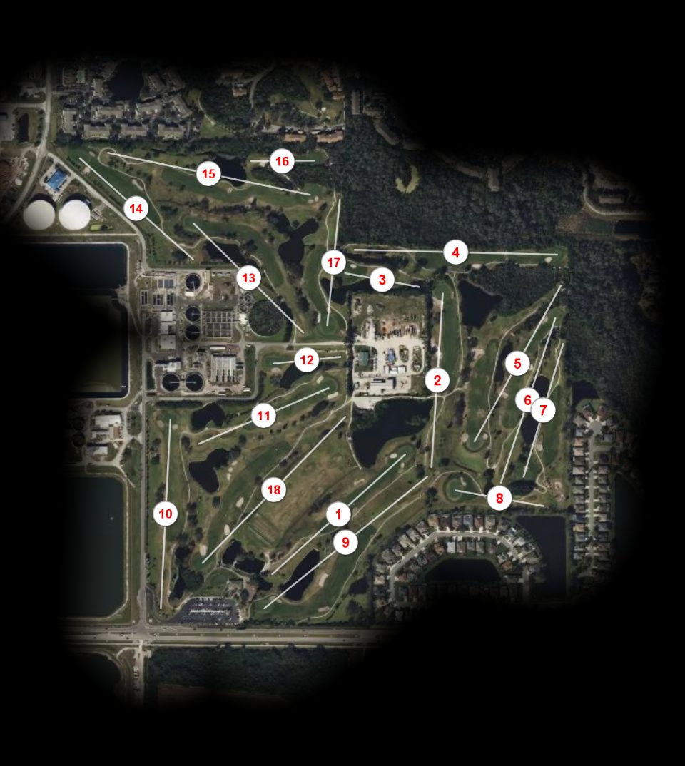 Manatee County Golf Course course overview