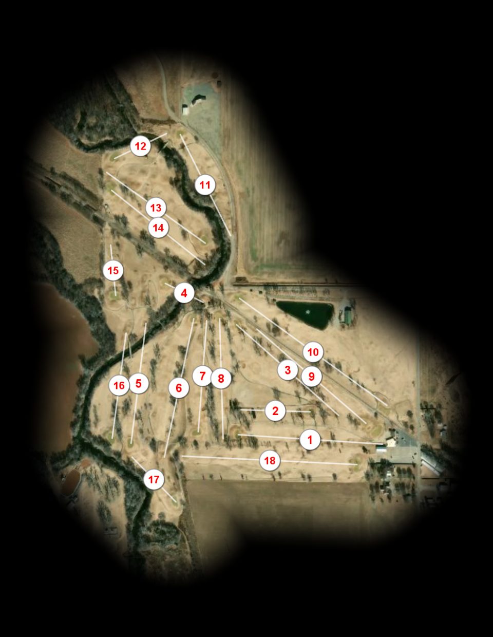 Riverside Golf Course course overview
