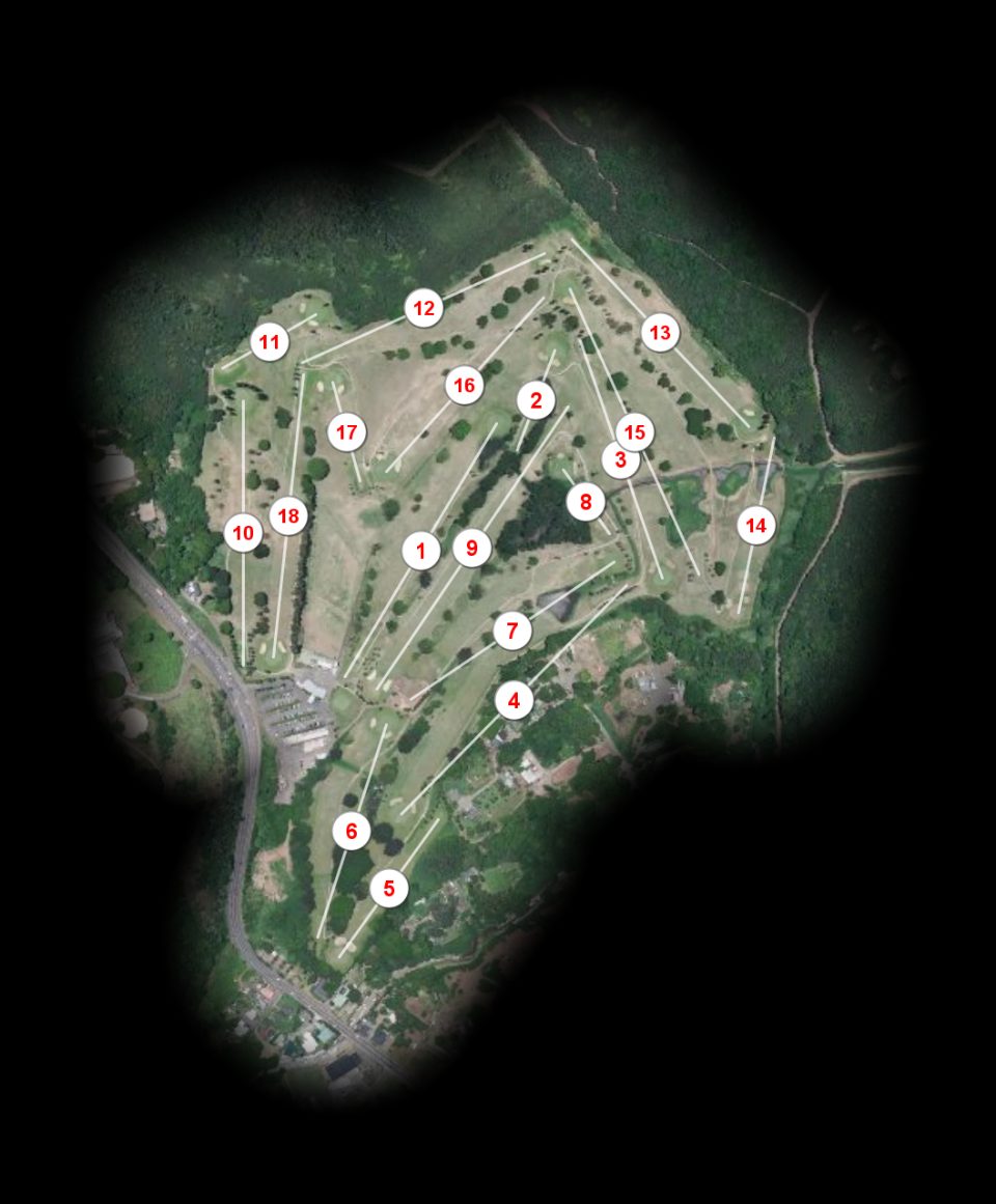 Olomana Golf Links course overview