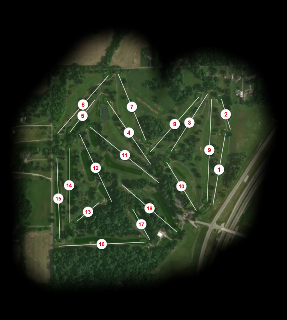 Martinsville Country Club course overview
