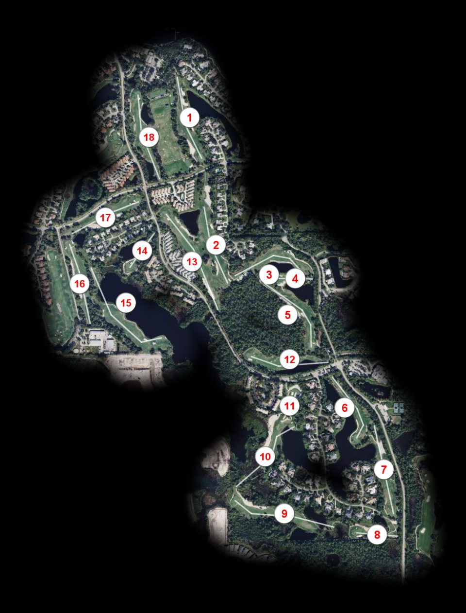 Harbour Ridge Yacht & Country Club Golden Marsh course overview