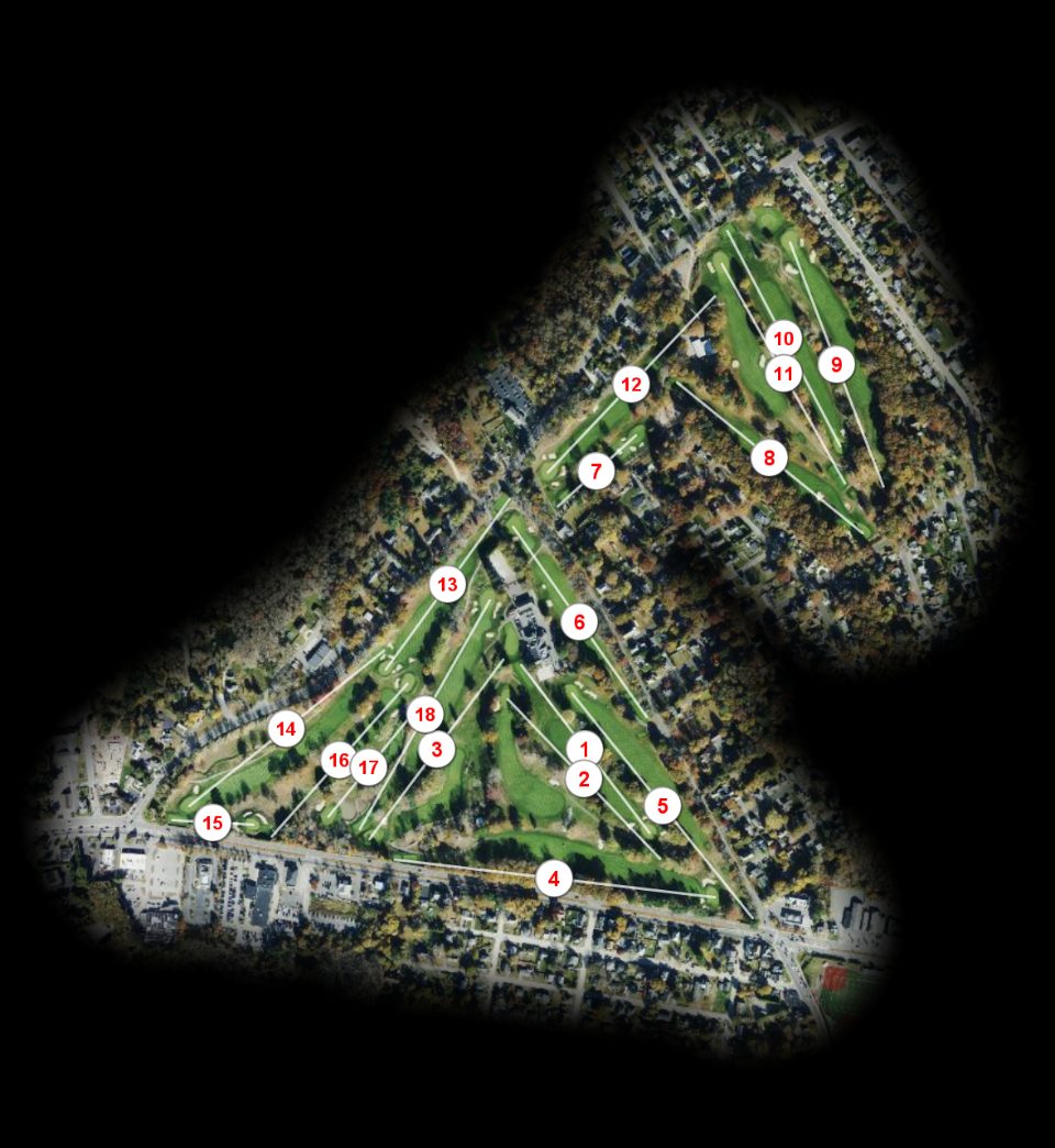 Country Club of New Bedford Course of New Bedford course overview
