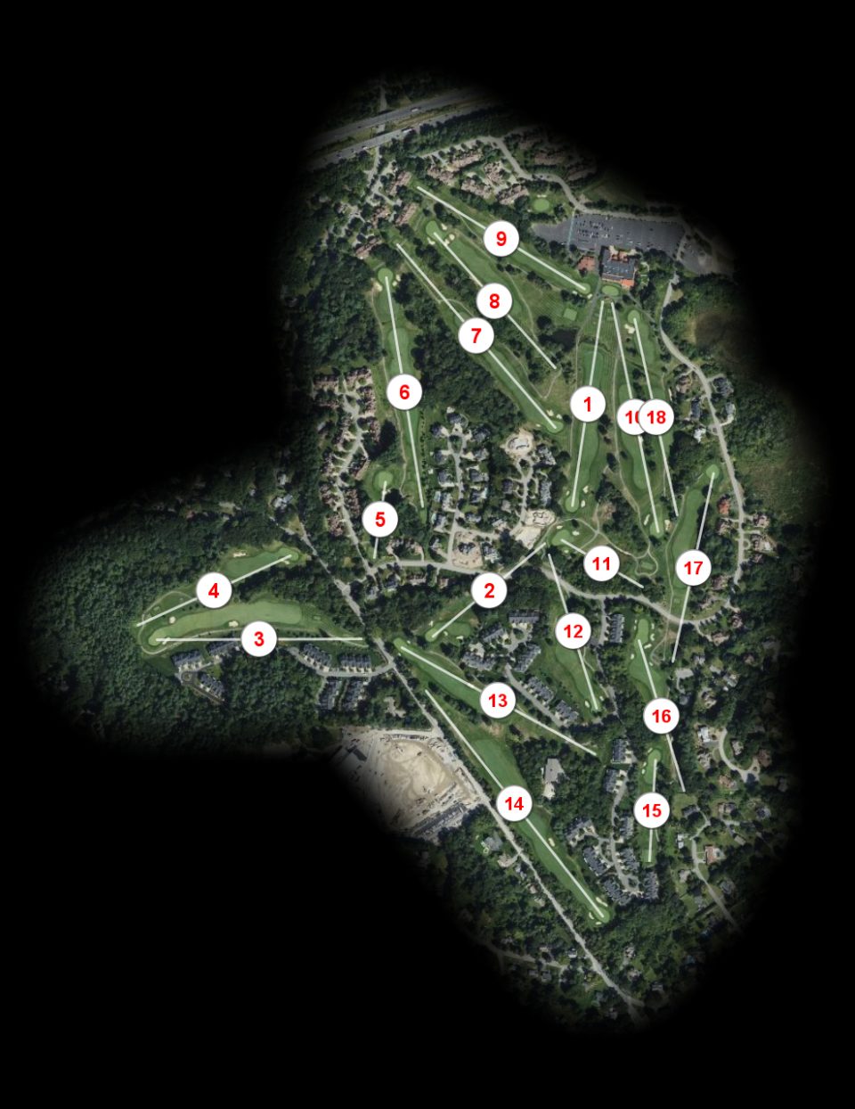 Andover Country Club course overview