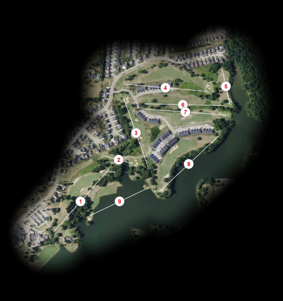 Lakeside nine at Shaker Run Golf Club