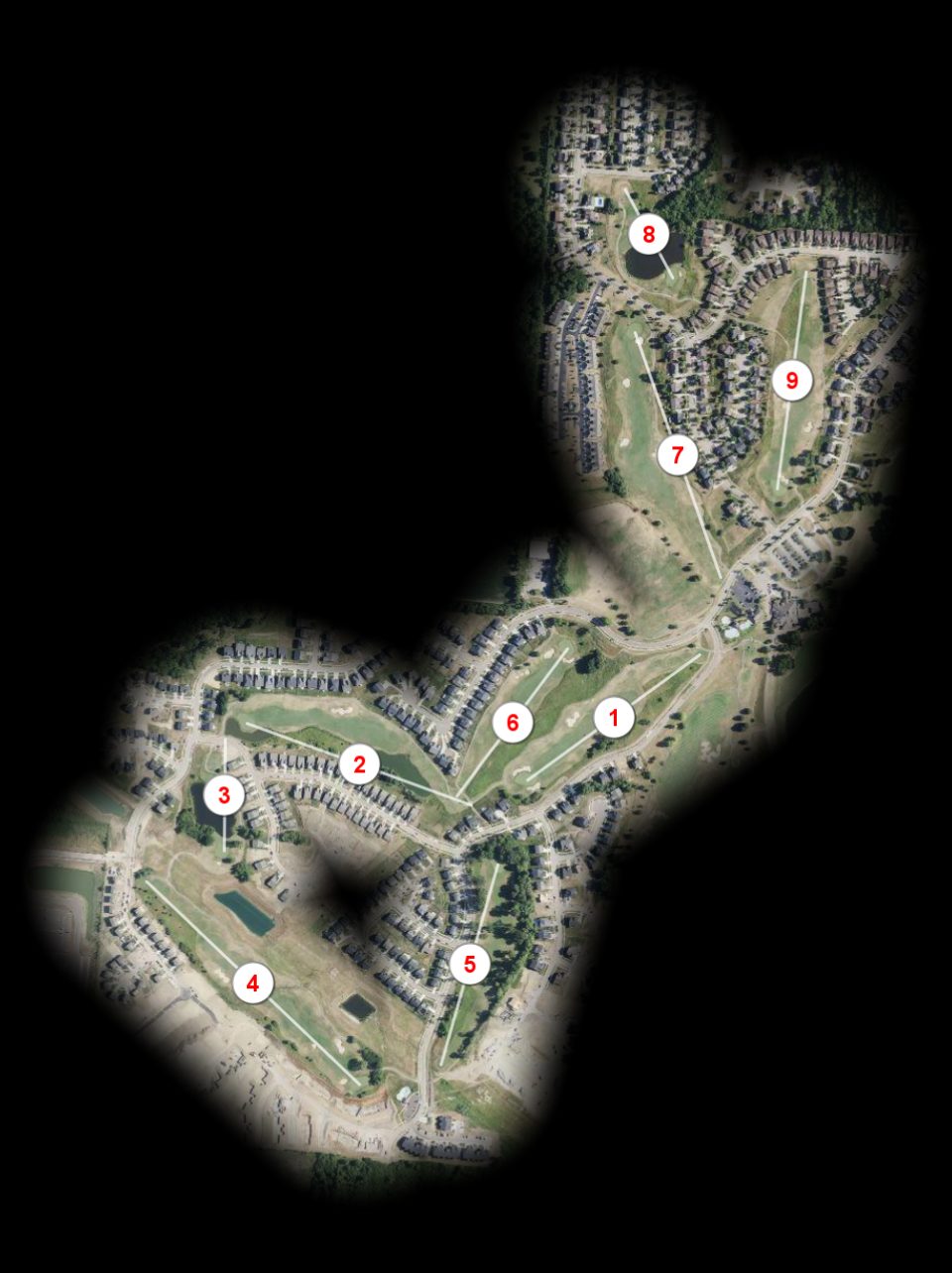 Meadows nine at Shaker Run Golf Club