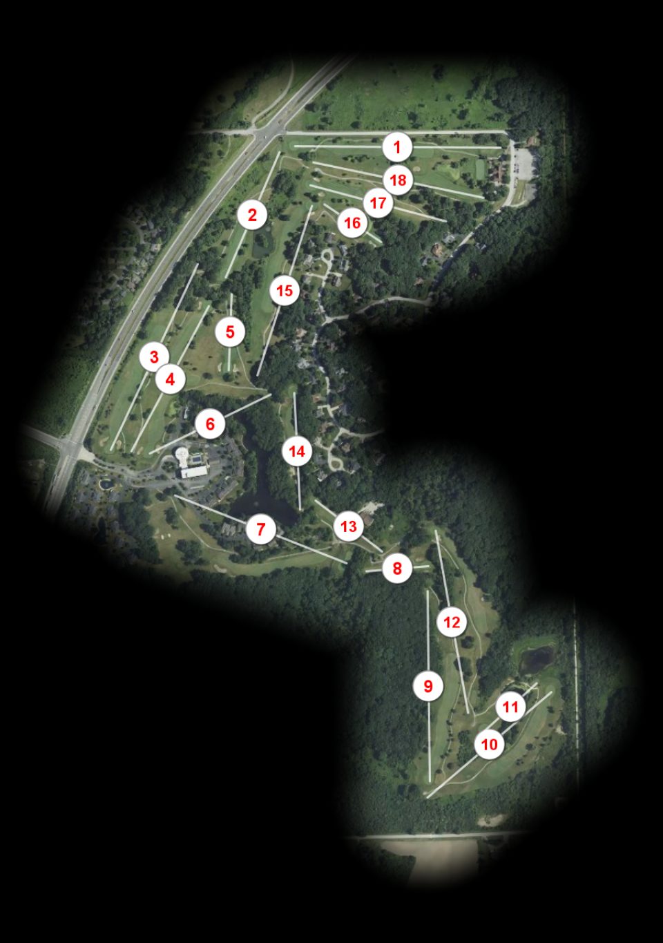Balmoral Woods Country Club course overview