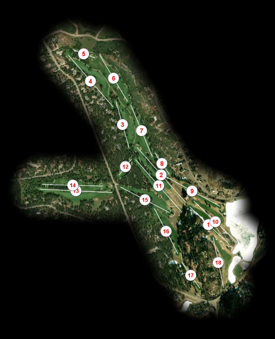 Perry Park Country Club course overview