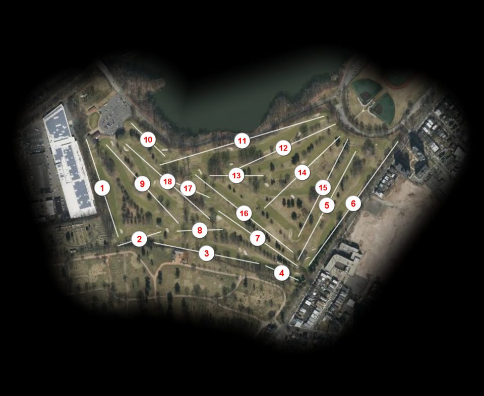 Weequahic Park Golf Course course overview