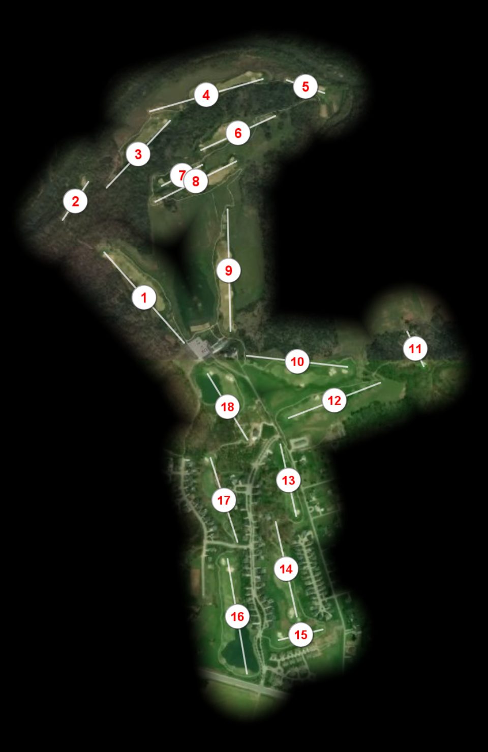 Heritage Hill Golf Club course overview