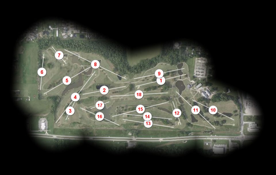 Les Vieux Chenes Golf Course course overview