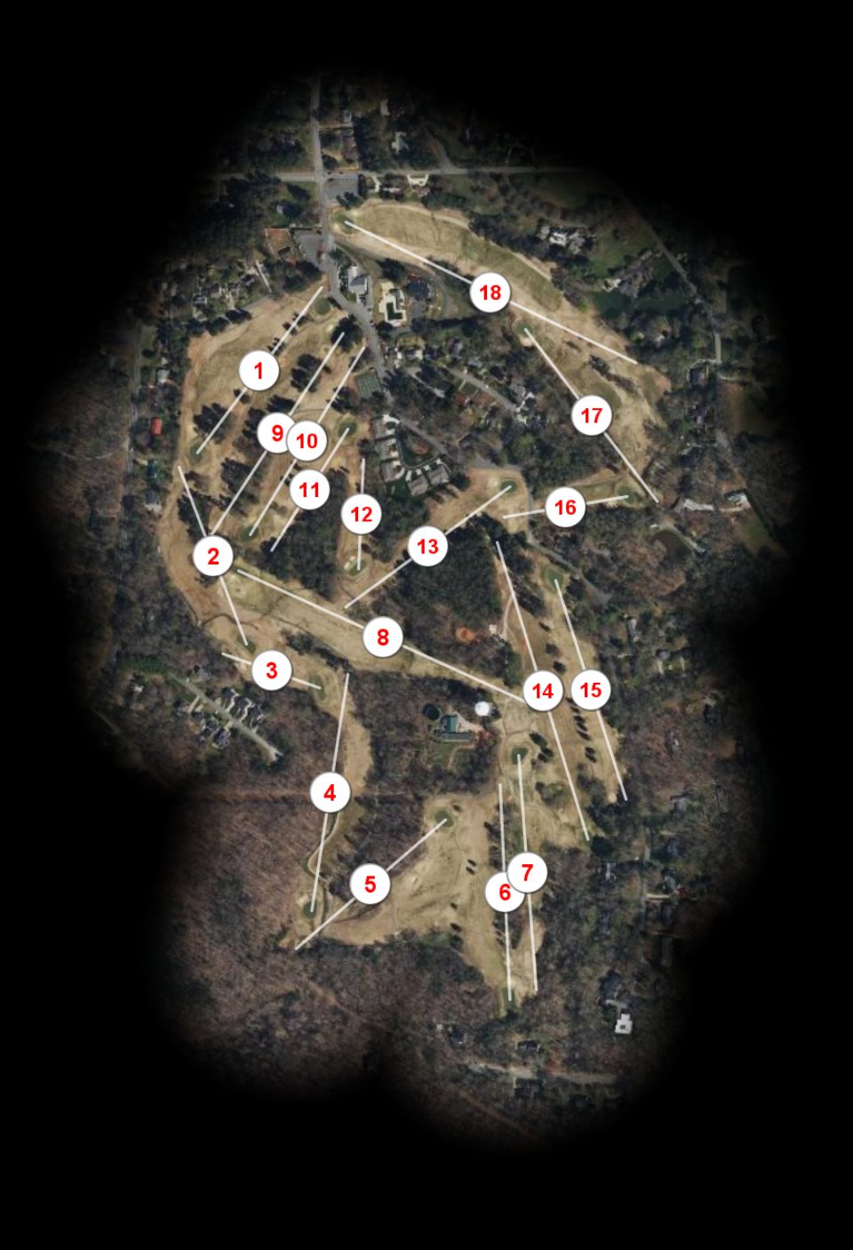 Lexington Golf Club course overview