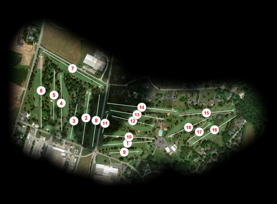 Franklin Country Club course overview