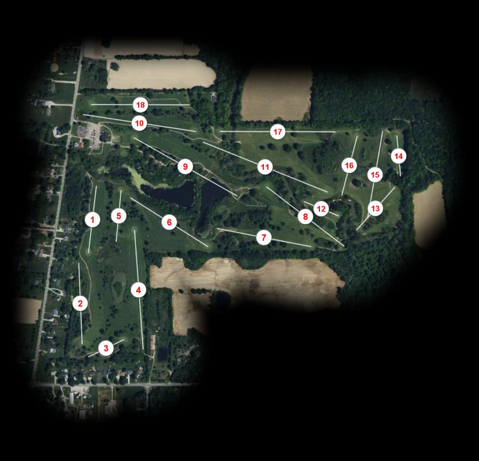 Indian Hollow Lake Golf Club course overview
