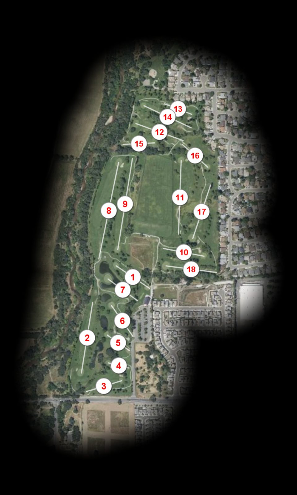Antelope Greens Golf Course course overview