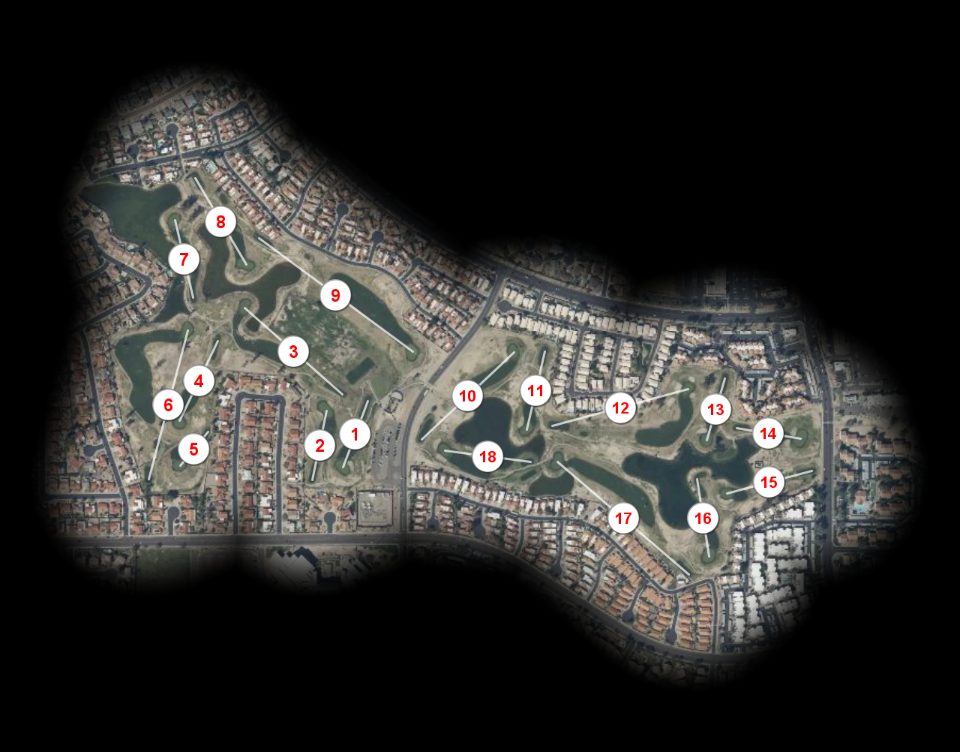 The Lakes at Ahwatukee Executive course overview