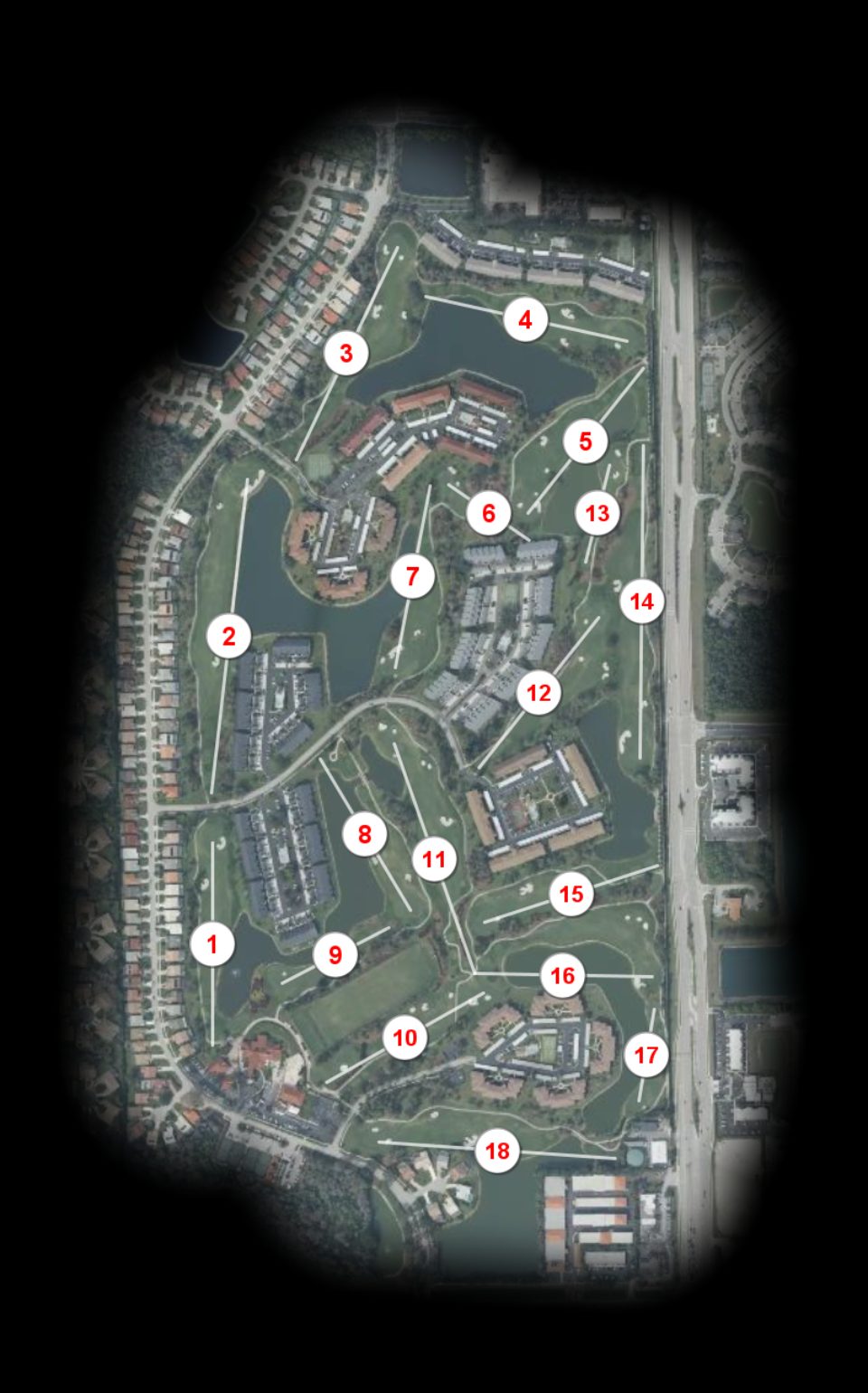 Countryside Golf Club course overview