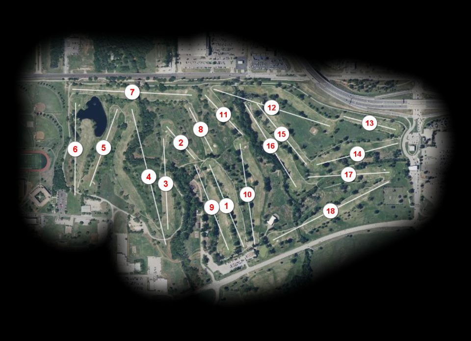 Tinker AFB Golf Course course overview