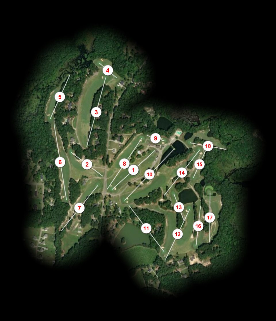 Zebulon Country Club course overview