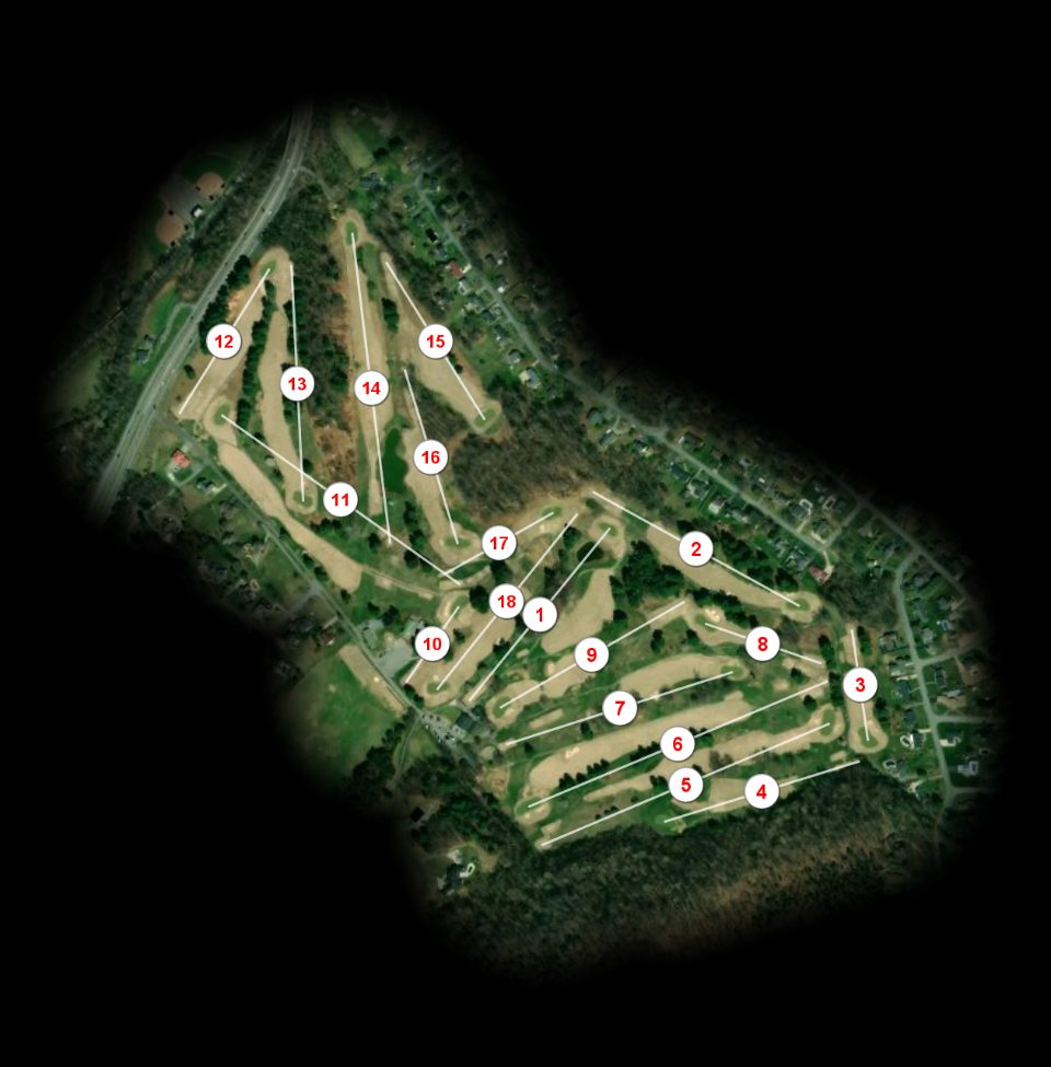 Elizabethton Municipal Golf Club course overview
