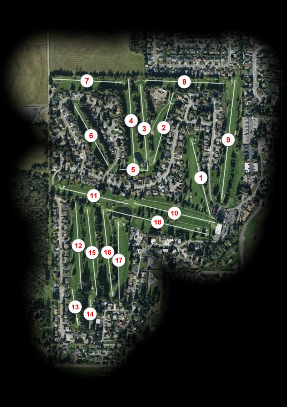 Skagit Golf & Country Club course overview