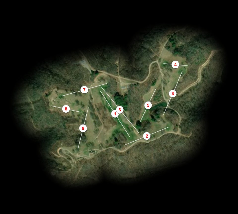 Dan Hall Mountain Resort course overview