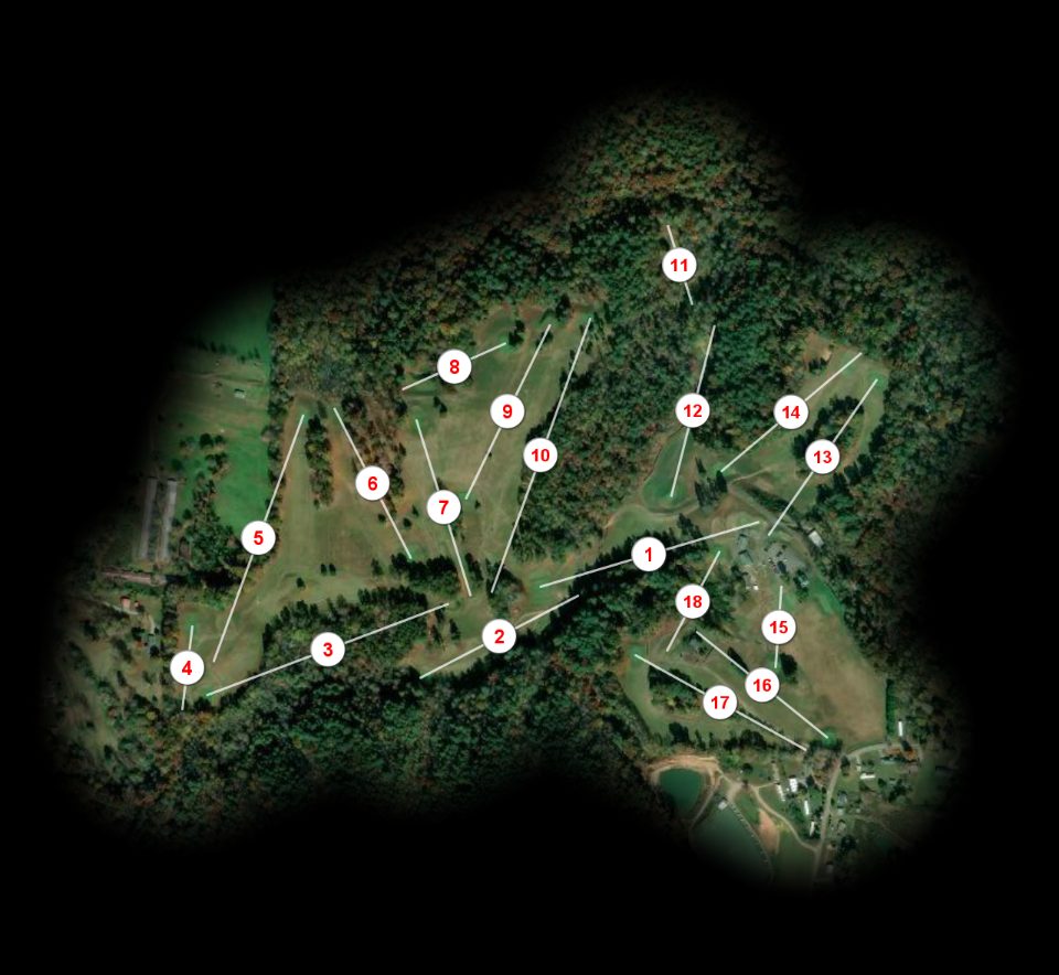 Rock Creek Country Club course overview