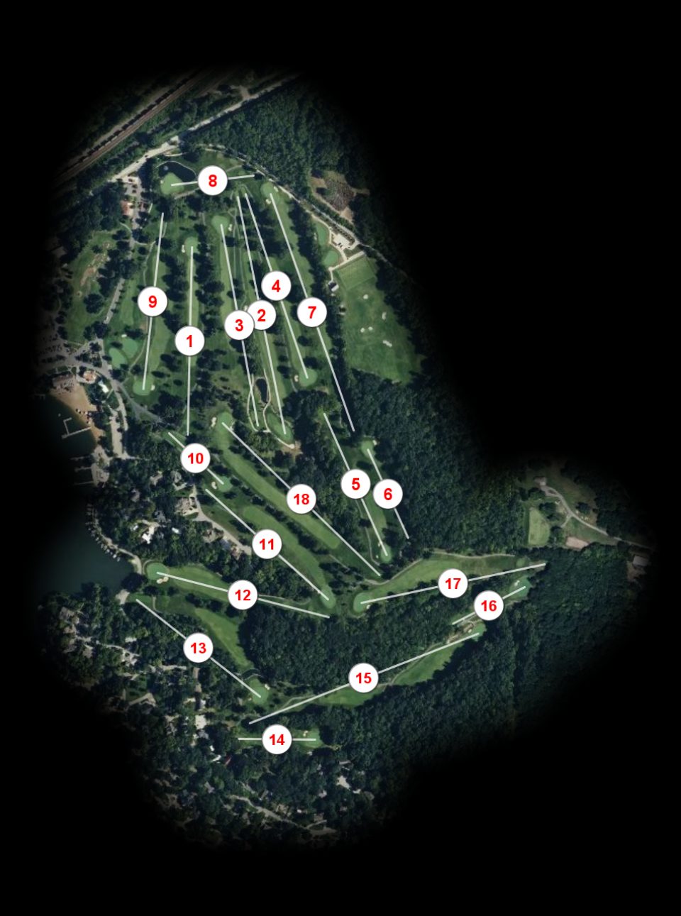 Quivira Lake & Country Club course overview