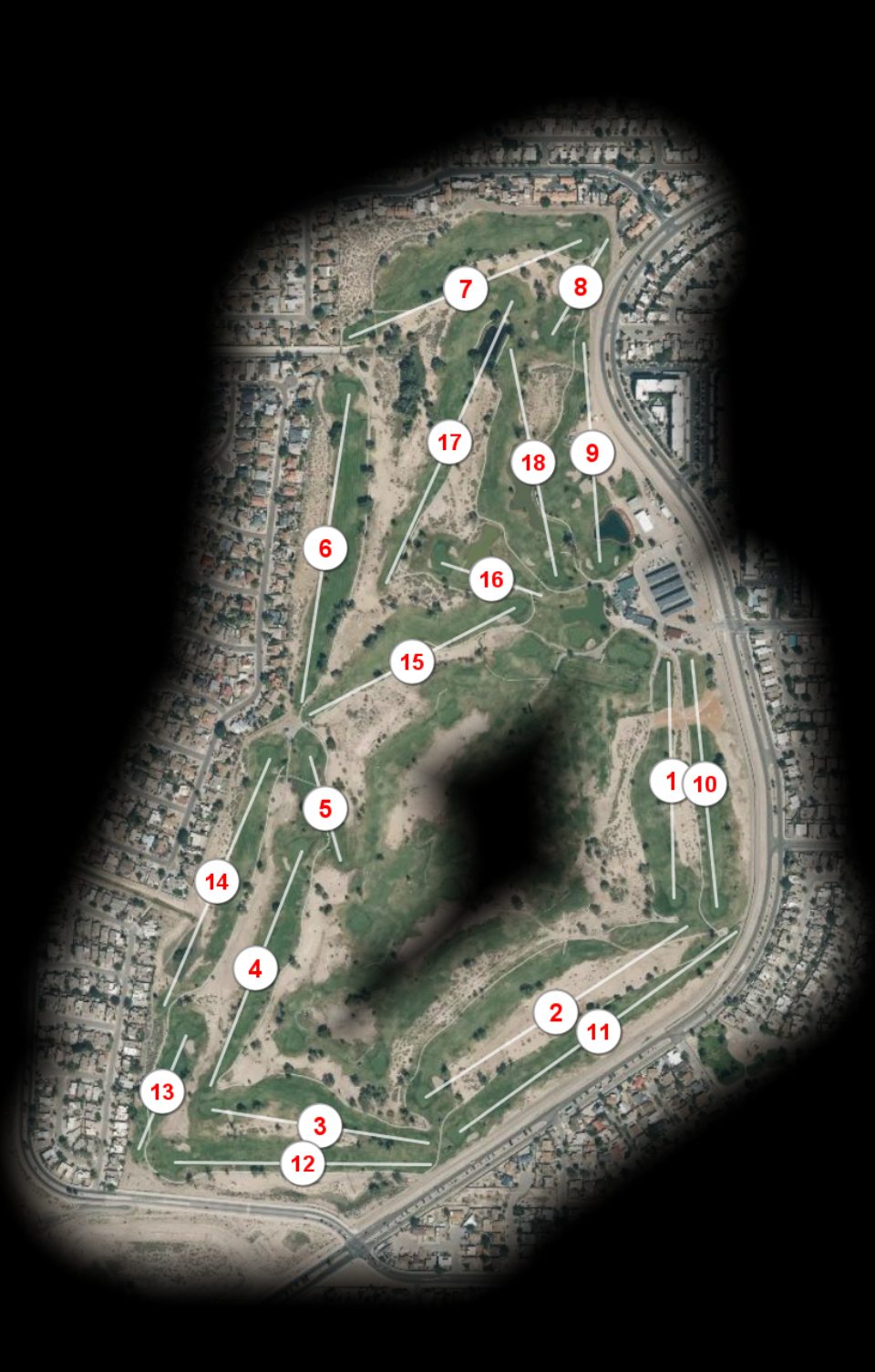 Ladera Golf Club Championship course overview