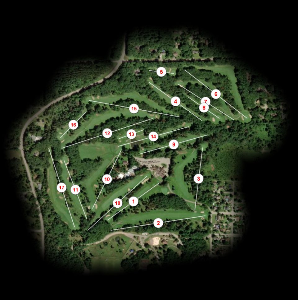 Pine Grove Country Club course overview