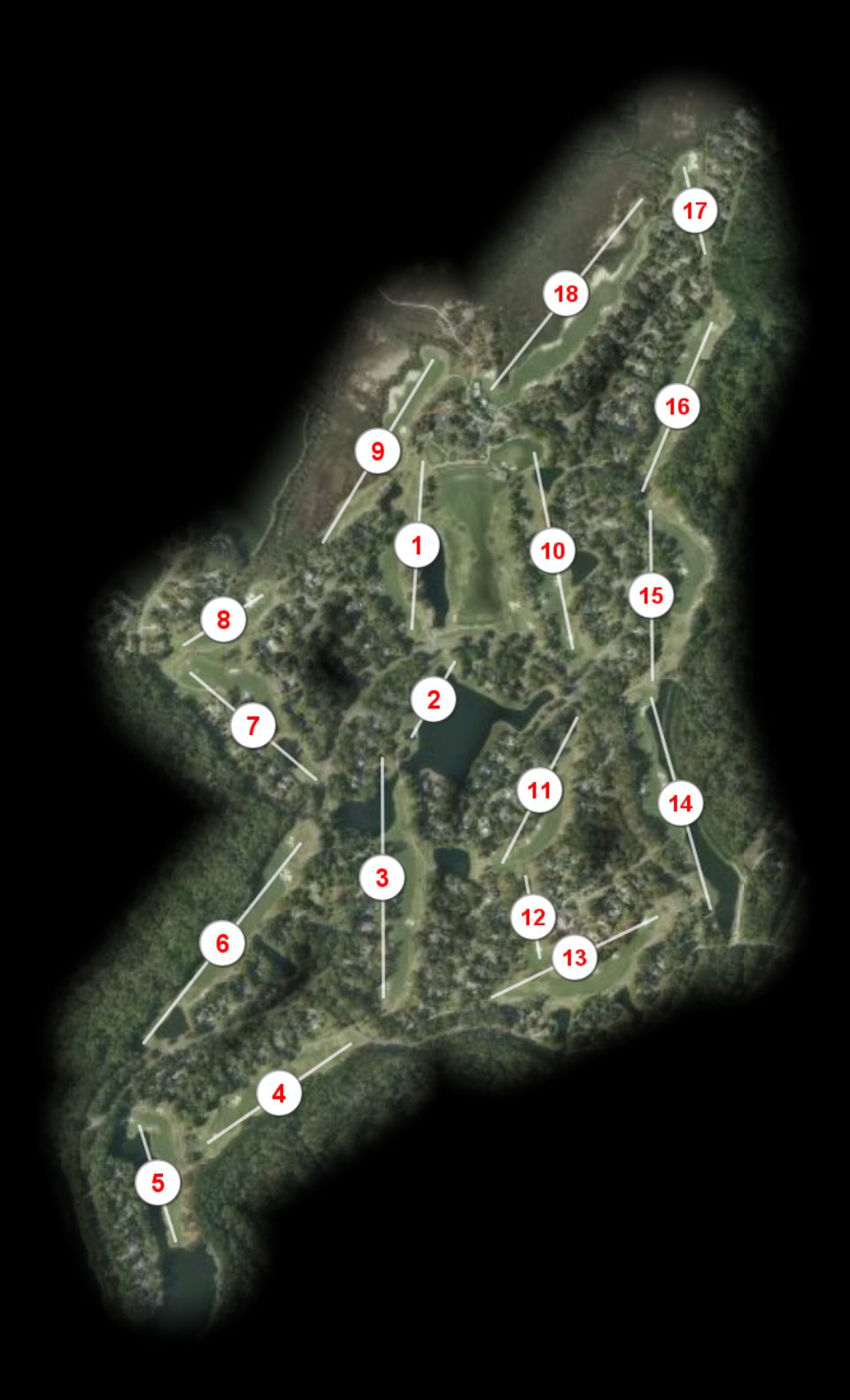The Landings Club Deer Creek course overview