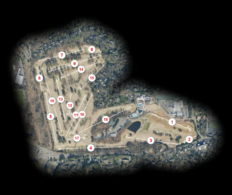 The Country Club of Virginia - Westhampton course overview