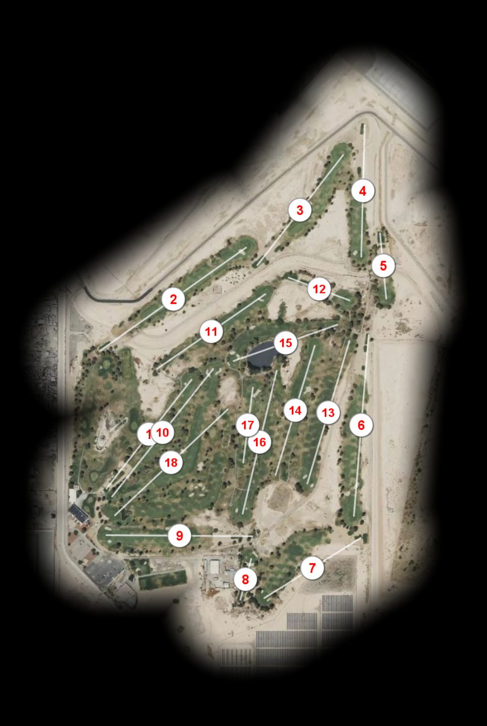 Sunrise Vista Golf Course Eagle/Falcon course overview