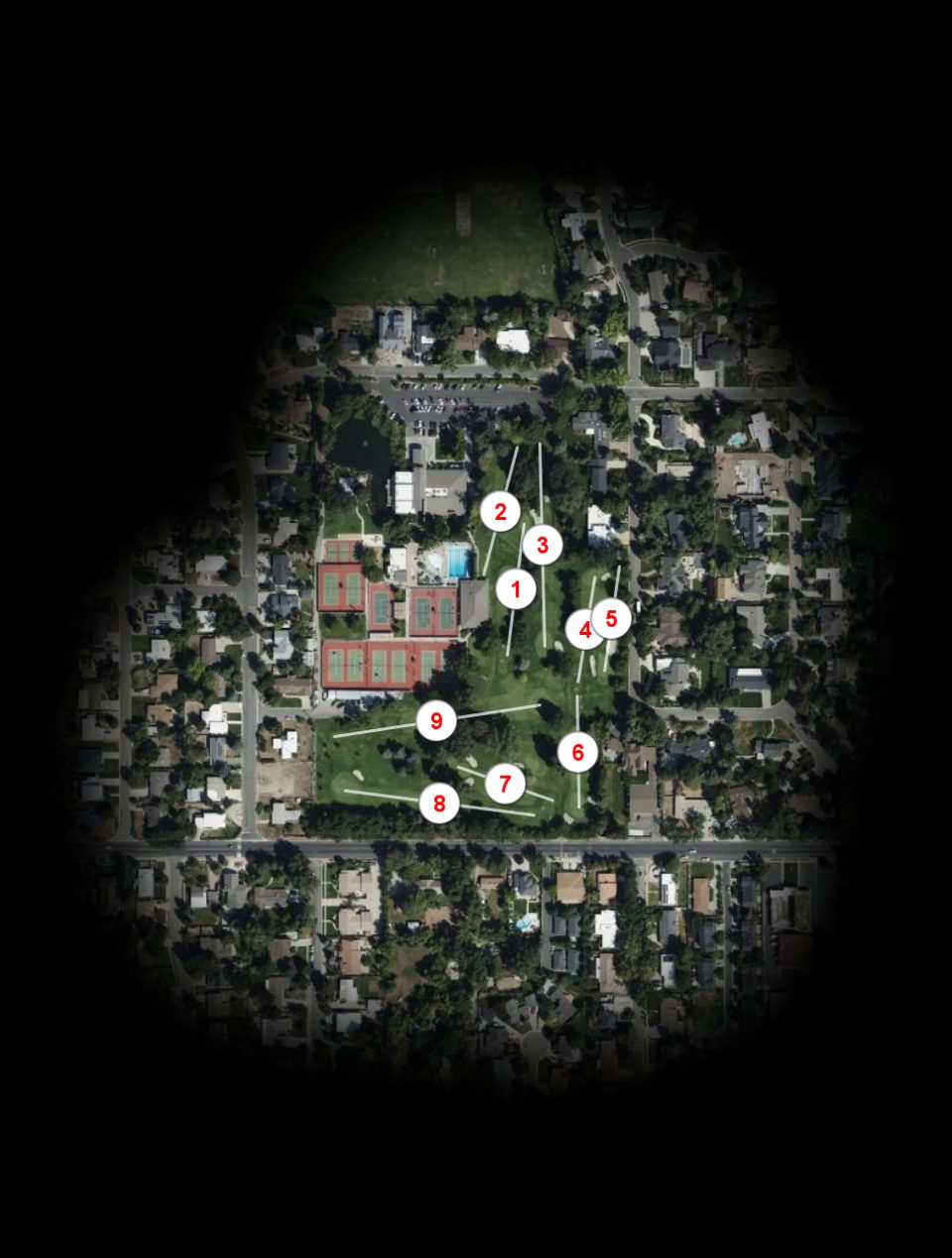 Cottonwood Country Club course overview