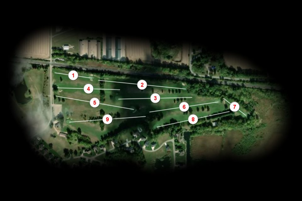 Wawasee Golf Club course overview