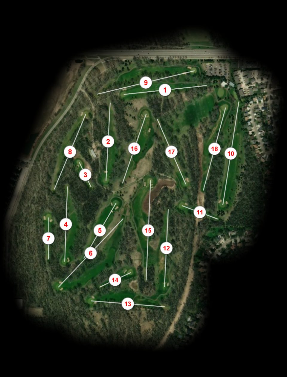 Riverwood Golf Course course overview