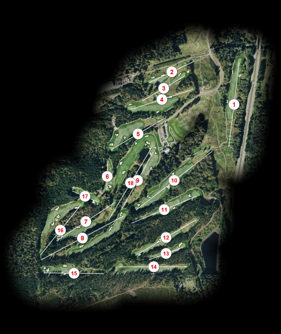 Salish Cliffs course overview