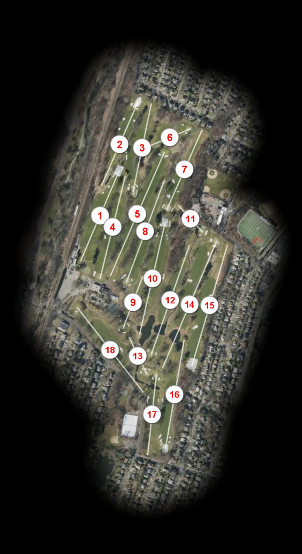 Leewood Golf Club course overview