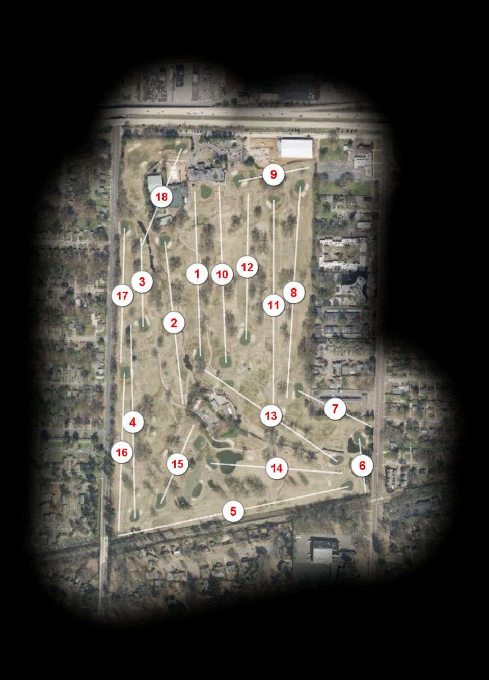 Chickasaw Country Club course overview