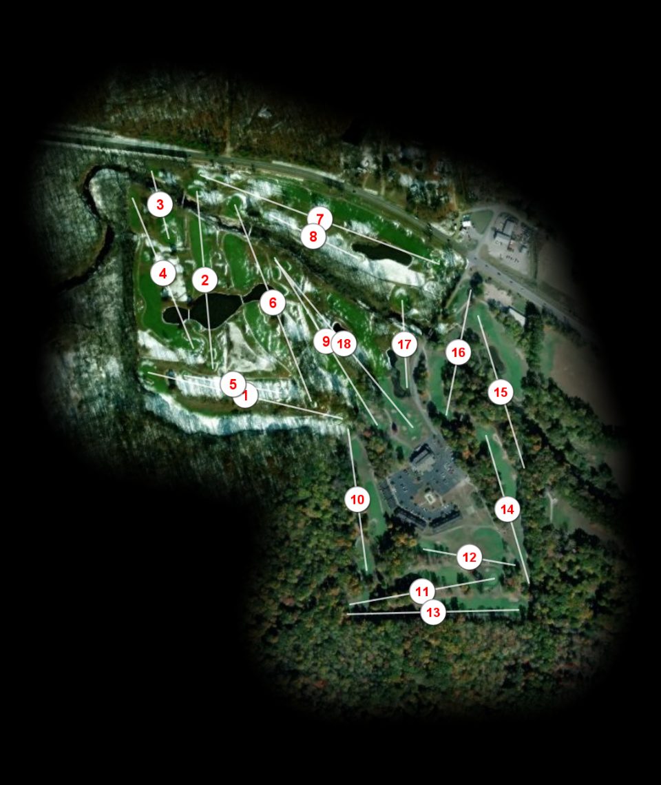 Salt Creek Golf Club course overview