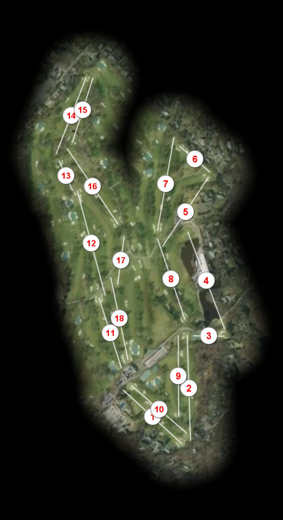 Winged Foot Golf Club East course overview