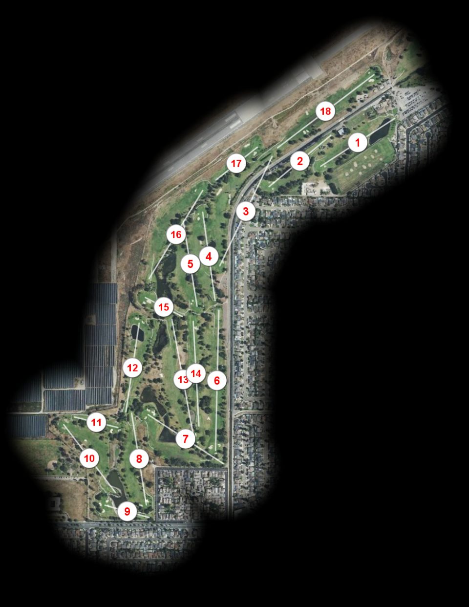 Navy Golf Course Destroyer course overview