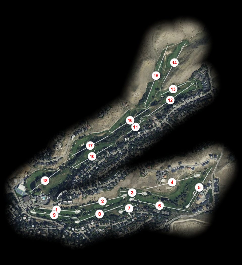 Crane Creek Country Club course overview