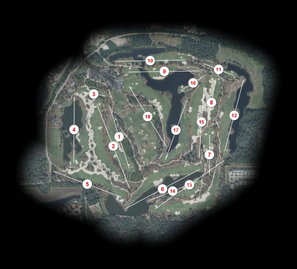 Calusa Pines Golf Club course overview