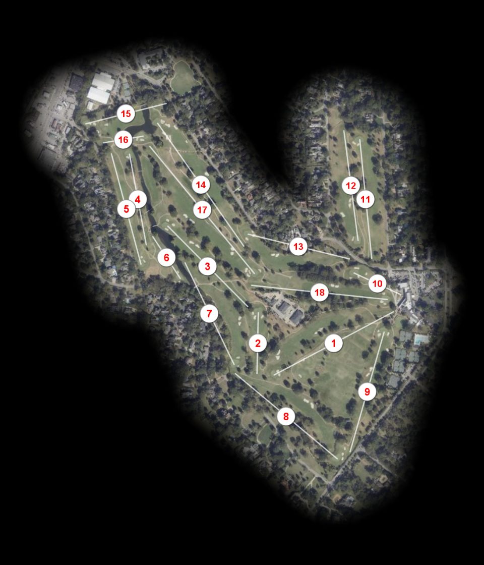 Belle Meade Country Club course overview